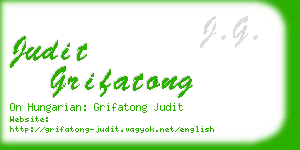 judit grifatong business card